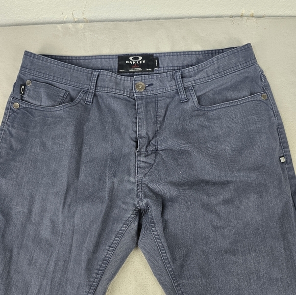 Oakley Slim Fit Pants Blue Sz 36x28 - Picture 3 of 10